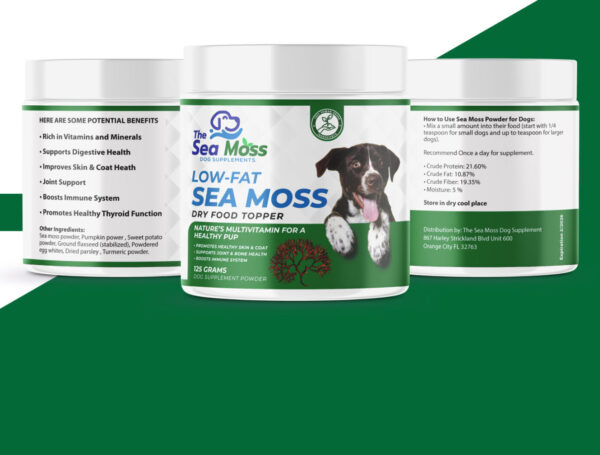 Low-Fat Sea Moss Dry Food Topper